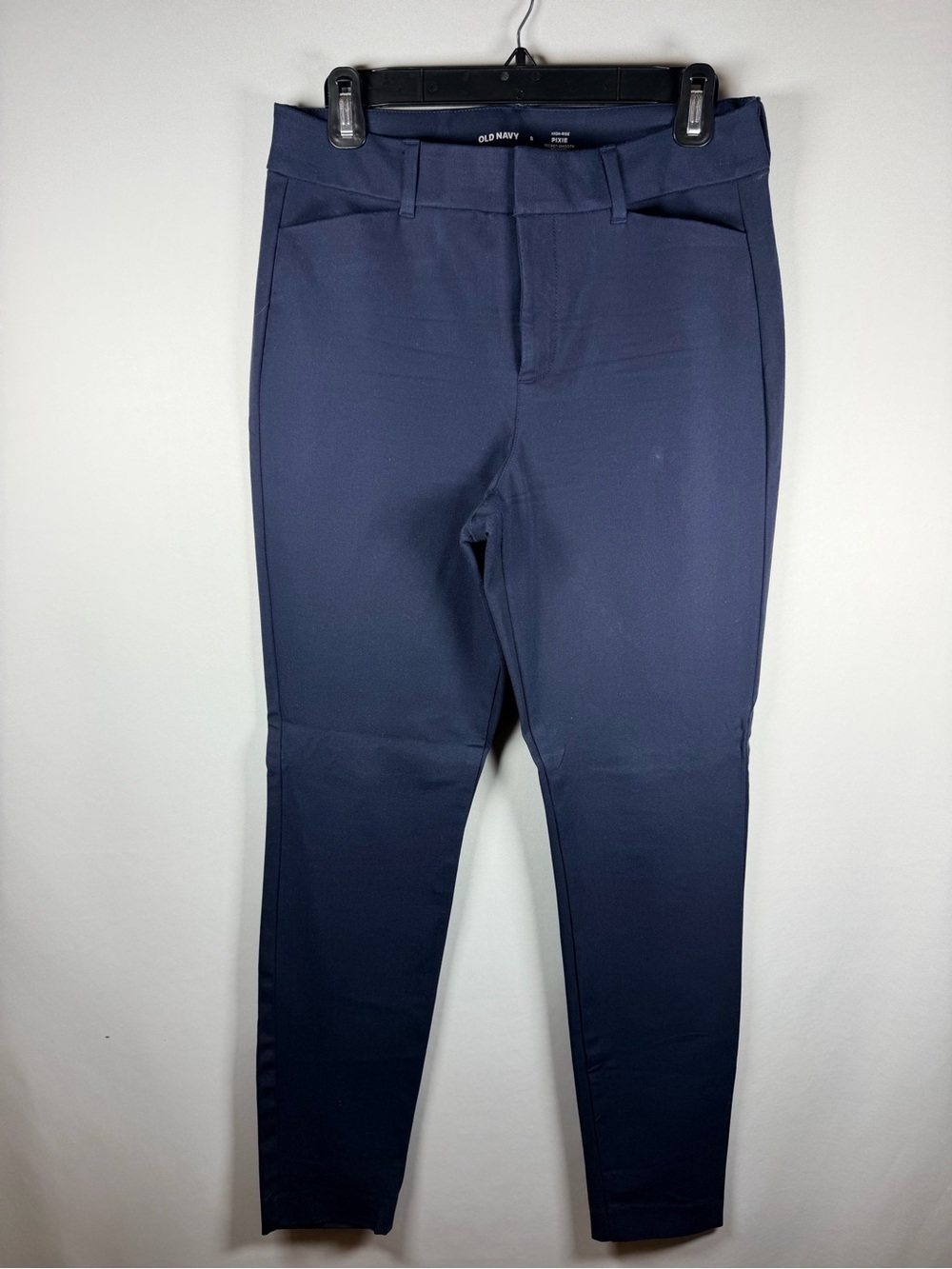 Old Navy Navy Cropped Stretch Ankle Pants